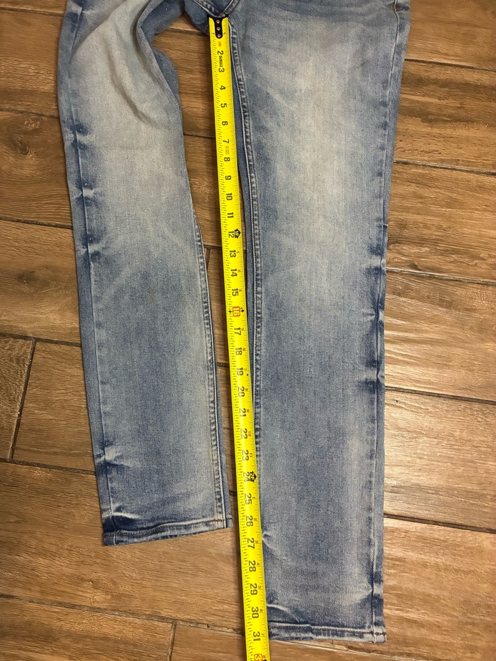 Ksubi Chitch Tapered Fit Jeans in Pure Dynamite Blue Grunge Hypebeast - Picture 7 of 8